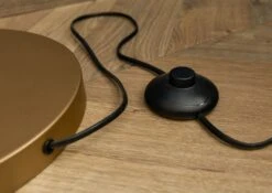 Lampada Da Terra 25x25x152 Color Oro LOS ANGELES #83 -Massivmoebel24 09 916 891 0083 04