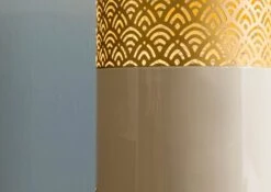 Lampada Da Terra 25x25x152 Color Oro LOS ANGELES #83 -Massivmoebel24 09 916 891 0083 05