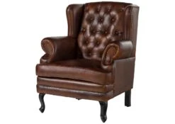 CHESTERFIELD #101 Poltron In Vera Pella - Marrone 88x80x108 18 CHESTERFIELD #101 Poltron In Vera Pella - Marrone 88x80x108 -Massivmoebel24 09 920 890 1001 9