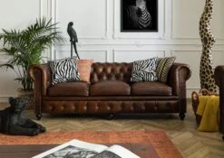 Divano CHESTERFIELD #104 - Dimensioni E Colori Diversi