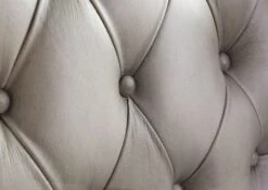 CHESTERFIELD #201 Poltrona In Vera Pelle - Grigio 88x80x108 -Massivmoebel24 09 920 890 2001 5