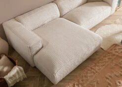 VALENCIA Divano Angolare - Stoffa / Avorio 304x164x69 15 VALENCIA Divano Angolare - Stoffa / Avorio 304x164x69 -Massivmoebel24 31 920 100 0016 04