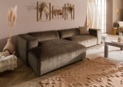 VALENCIA Divano Angolare - Stoffa / Taupe 304x164x69 14 VALENCIA Divano Angolare - Stoffa / Taupe 304x164x69 -Massivmoebel24 31 920 100 0017 03