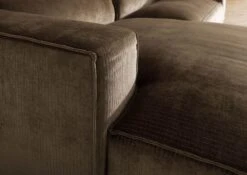 VALENCIA Divano Angolare - Stoffa / Taupe 304x164x69 16 VALENCIA Divano Angolare - Stoffa / Taupe 304x164x69 -Massivmoebel24 31 920 100 0017 05