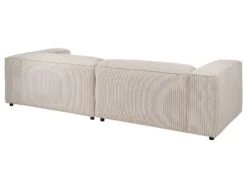 VALENCIA Divano 3 Posti - Stoffa / Avorio 286x103x69 -Massivmoebel24 31 920 100 0019 10