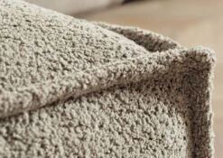 RAVENNA Divano Angolare Con Poggia Piedi - Stoffa / Taupe 195x220x79 -Massivmoebel24 31 920 100 0022 06