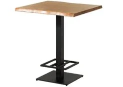 Tavolo Bar In Legno Di Acacia 80x80x92 Laccato Naturale MELBOURNE #101 17 Tavolo Bar In Legno Di Acacia 80x80x92 Laccato Naturale MELBOURNE #101 -Massivmoebel24 32 100 558 0101 10