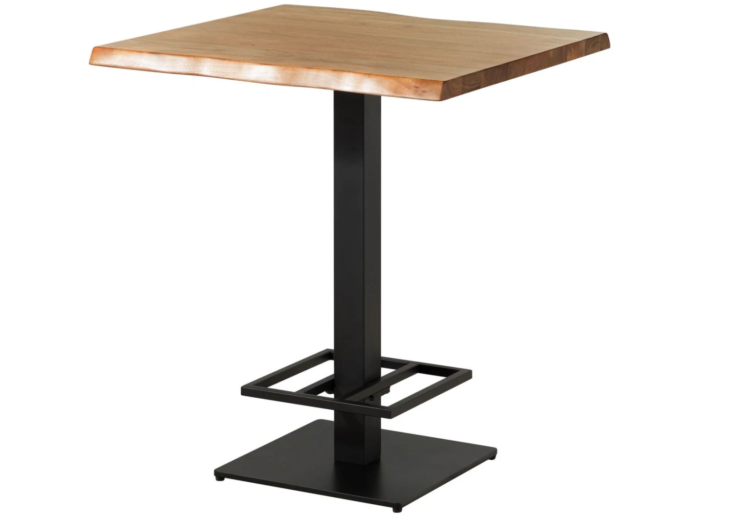 Tavolo Bar In Legno Di Acacia 80x80x92 Laccato Naturale MELBOURNE #101 10 Tavolo Bar In Legno Di Acacia 80x80x92 Laccato Naturale MELBOURNE #101 - immagine 8