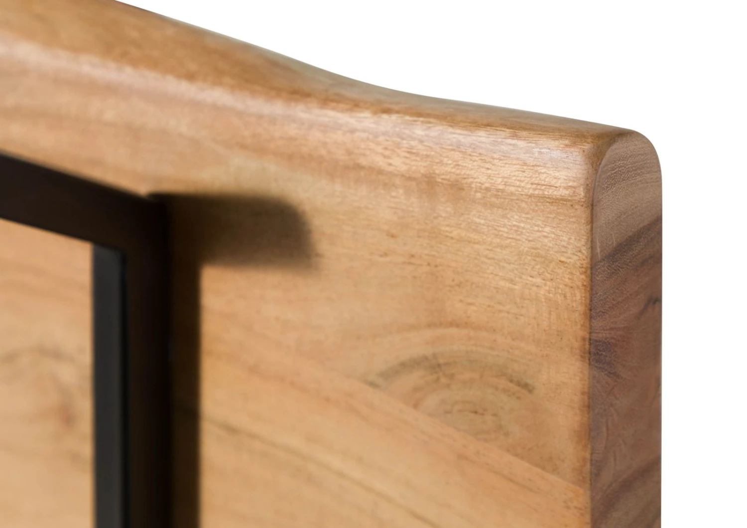 Guardaroba In Legno Di Acacia 100x3x25 Laccato Naturale MELBOURNE #105 5 Guardaroba In Legno Di Acacia 100x3x25 Laccato Naturale MELBOURNE #105 - immagine 3