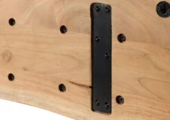 Guardaroba In Legno Di Acacia 60x3x25 Laccato Naturale MELBOURNE #106 15 Guardaroba In Legno Di Acacia 60x3x25 Laccato Naturale MELBOURNE #106 -Massivmoebel24 32 350 558 0106 07