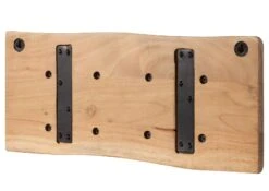 Guardaroba In Legno Di Acacia 60x3x25 Laccato Naturale MELBOURNE #106 17 Guardaroba In Legno Di Acacia 60x3x25 Laccato Naturale MELBOURNE #106 -Massivmoebel24 32 350 558 0106 10