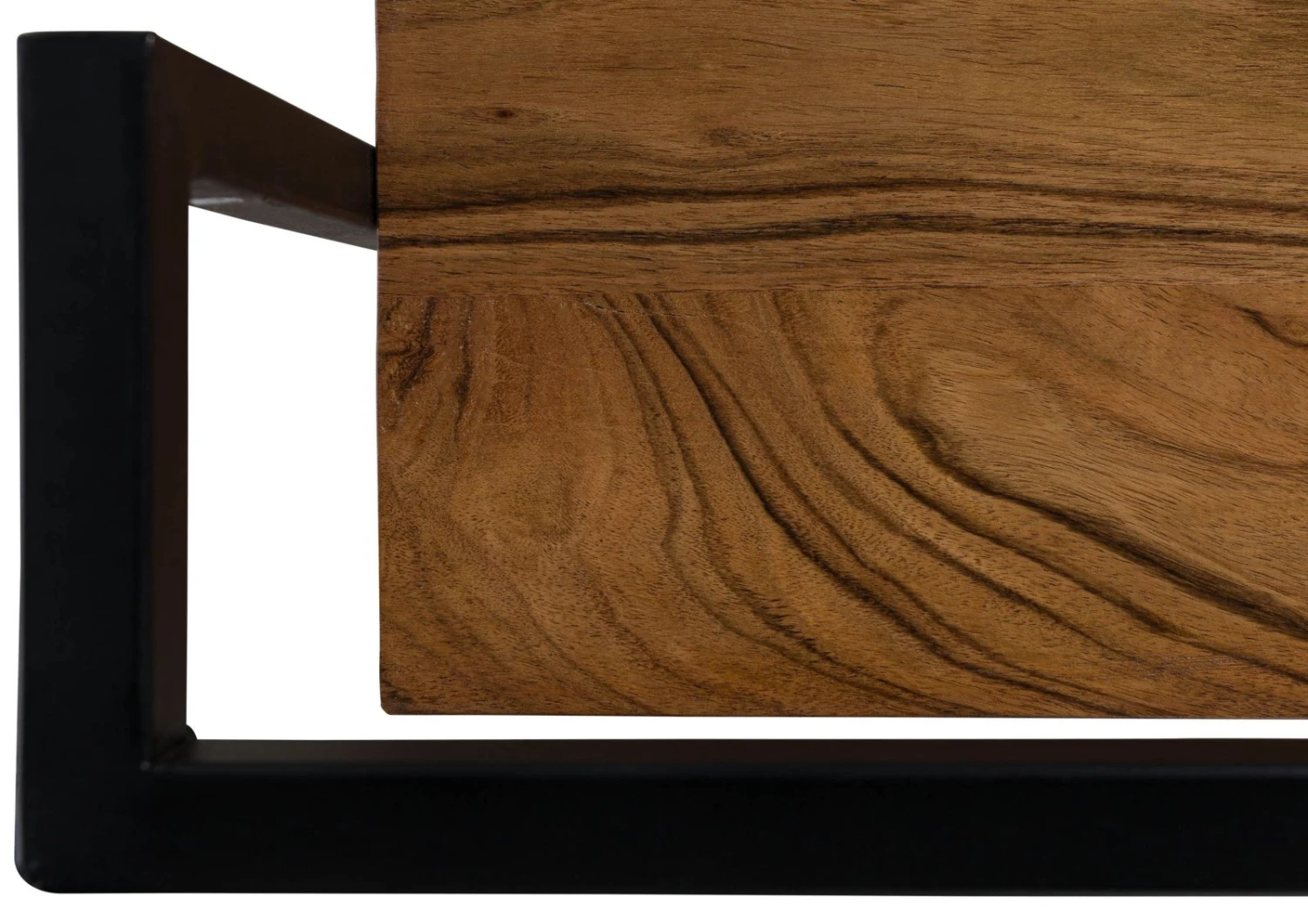 Guardaroba In Legno Di Acacia 100x30x80 Laccato Naturale MELBOURNE #108 4 Guardaroba In Legno Di Acacia 100x30x80 Laccato Naturale MELBOURNE #108 - immagine 3