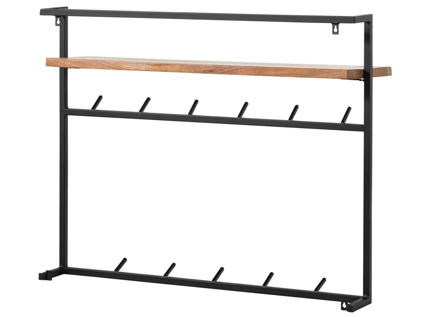 Guardaroba In Legno Di Acacia 100x30x80 Laccato Naturale MELBOURNE #108 6 Guardaroba In Legno Di Acacia 100x30x80 Laccato Naturale MELBOURNE #108 - immagine 5