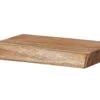 Mensola In Legno Di Acacia 30x20x4 Laccato Naturale MELBOURNE #110 -Massivmoebel24 32 350 558 0110 09
