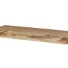 Mensola In Legno Di Acacia 50x20x4 Laccato Naturale MELBOURNE #111