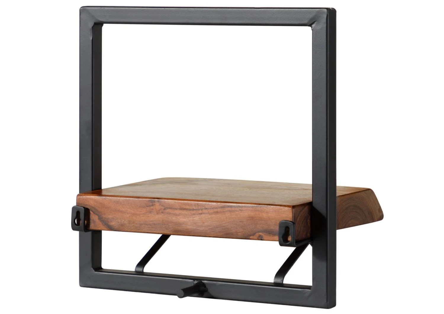 Mensola In Legno Di Acacia 32x22x32 Laccato Naturale MELBOURNE #116 9 Mensola In Legno Di Acacia 32x22x32 Laccato Naturale MELBOURNE #116 - immagine 7