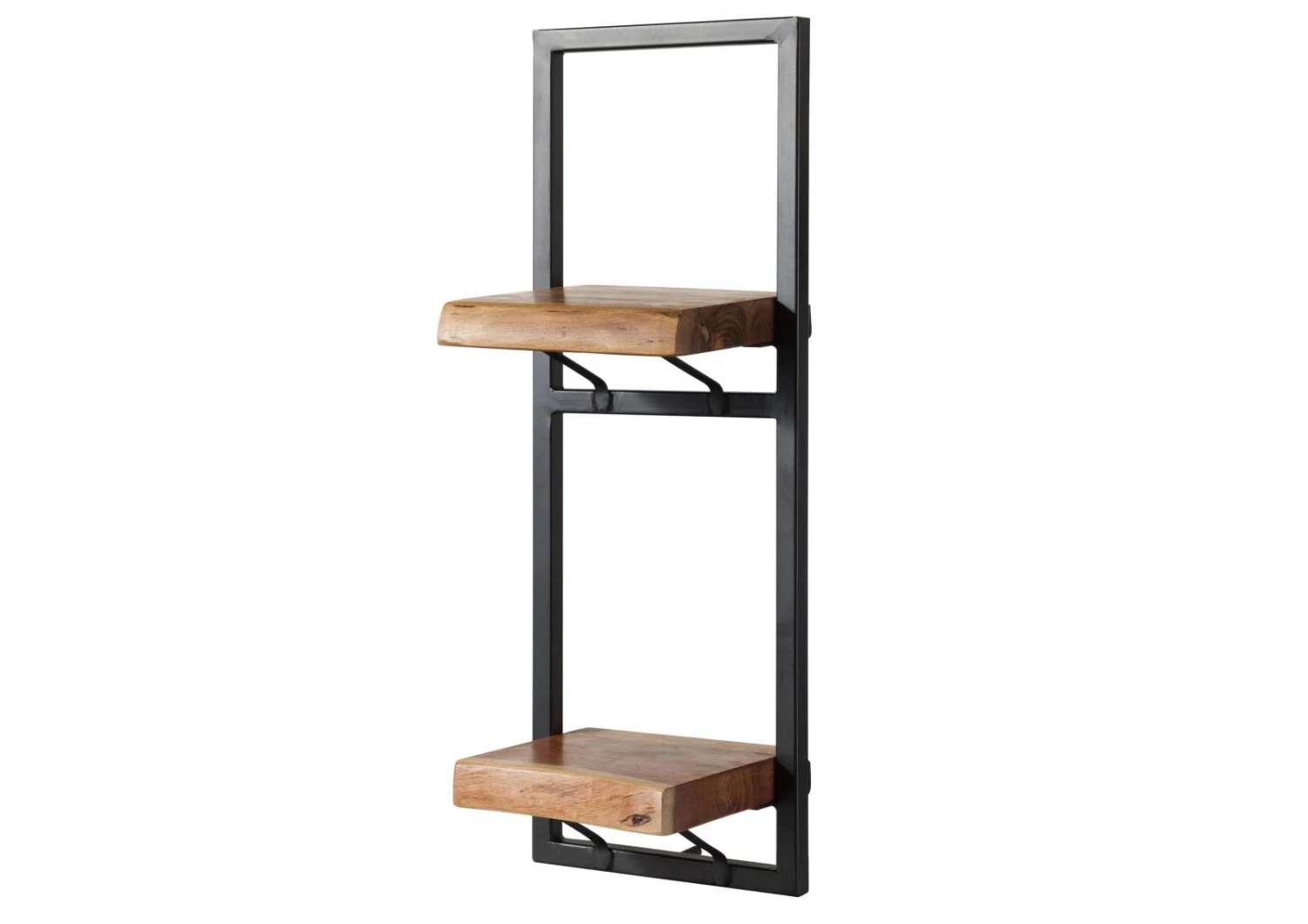 Mensola In Legno Di Acacia 25x22x70 Laccato Naturale MELBOURNE #120 3 Mensola In Legno Di Acacia 25x22x70 Laccato Naturale MELBOURNE #120