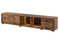 BARK #116 Mobile TV In Legno Di Acacia - Laccato / Naturale 235x40x47 20 BARK #116 Mobile TV In Legno Di Acacia - Laccato / Naturale 235x40x47 -Massivmoebel24 33 313 406 0116 09