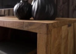 BARK #117 Mobile TV In Legno Di Acacia - Laccato / Naturale 175x40x47 18 BARK #117 Mobile TV In Legno Di Acacia - Laccato / Naturale 175x40x47 -Massivmoebel24 33 313 406 0117 07