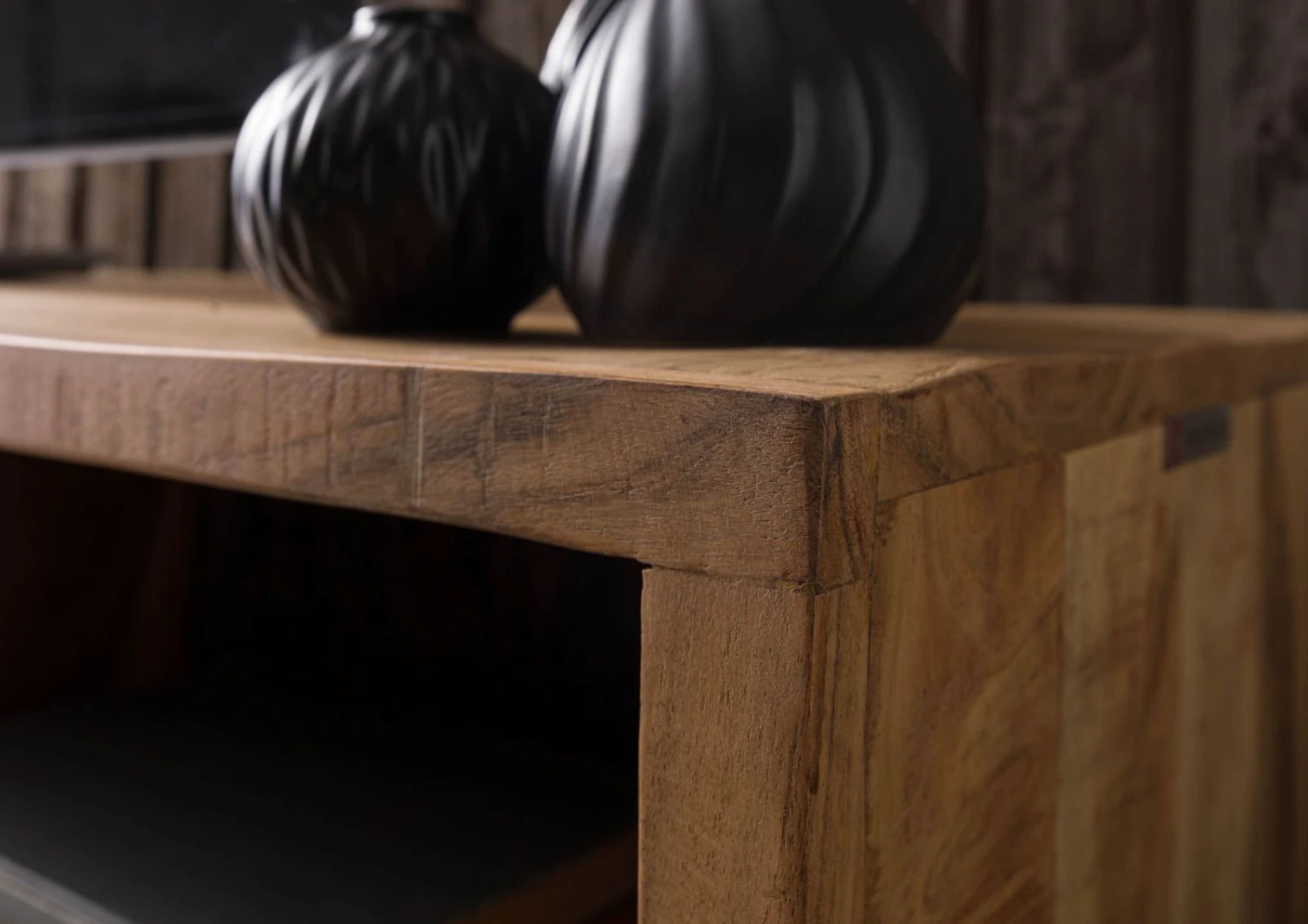 BARK #117 Mobile TV In Legno Di Acacia - Laccato / Naturale 175x40x47 9 BARK #117 Mobile TV In Legno Di Acacia - Laccato / Naturale 175x40x47 - immagine 7