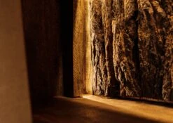 BARK #210 Mobile TV In Legno Di Acacia - Laccato / Marrone Scuro 220x40x47 -Massivmoebel24 33 313 406 0210 07