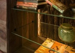 BARK #212 Mobile Tv In Legno Di Acacia Laccato / Marrone 175x40x63 15 BARK #212 Mobile Tv In Legno Di Acacia Laccato / Marrone 175x40x63 -Massivmoebel24 33 313 406 0212 5