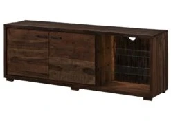 BARK #212 Mobile Tv In Legno Di Acacia Laccato / Marrone 175x40x63 19 BARK #212 Mobile Tv In Legno Di Acacia Laccato / Marrone 175x40x63 -Massivmoebel24 33 313 406 0212 9