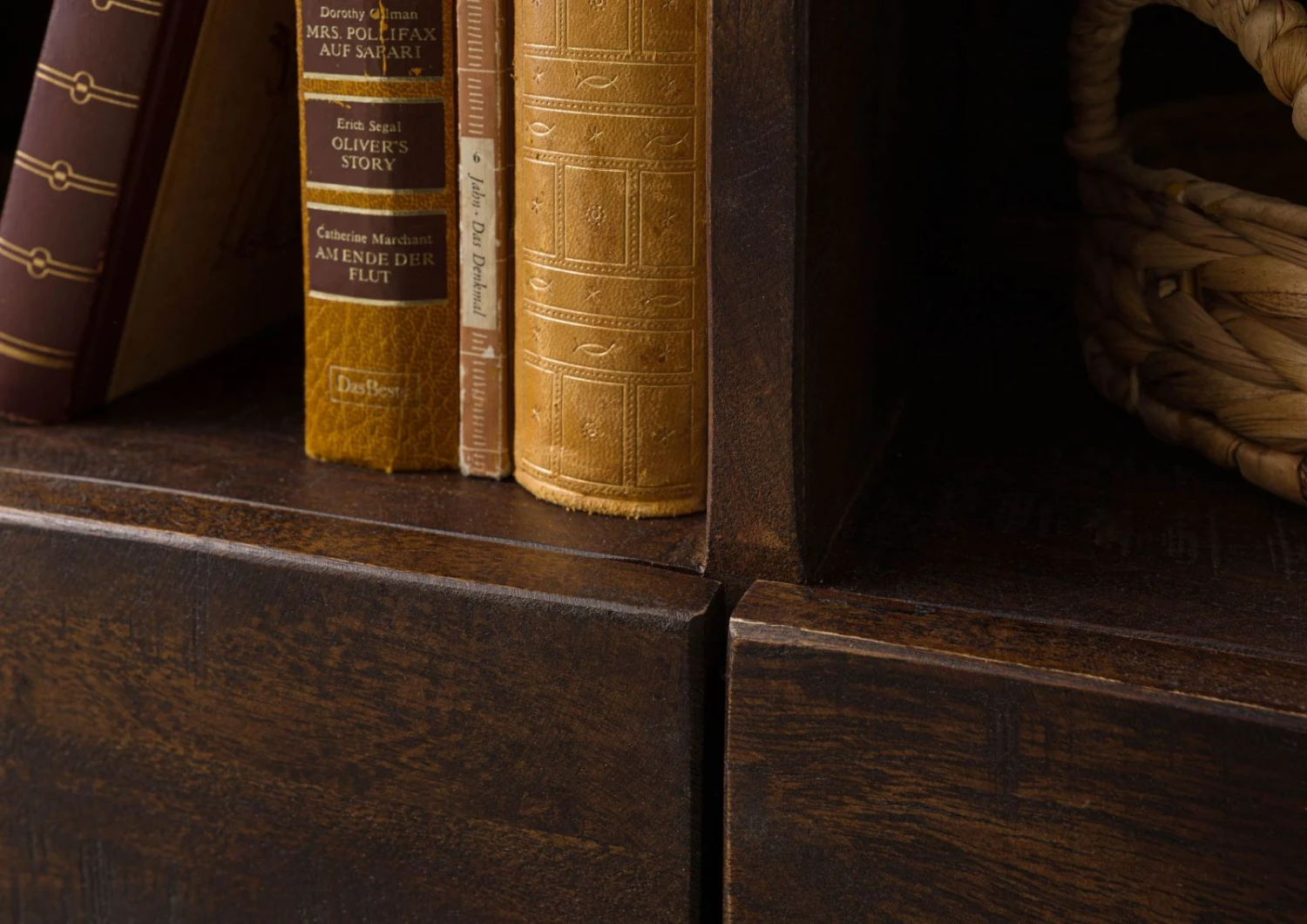 BARK #217 Mobile TV In Legno Di Acacia - Laccato / Marrone Scuro 175x40x47 7 BARK #217 Mobile TV In Legno Di Acacia - Laccato / Marrone Scuro 175x40x47 - immagine 5