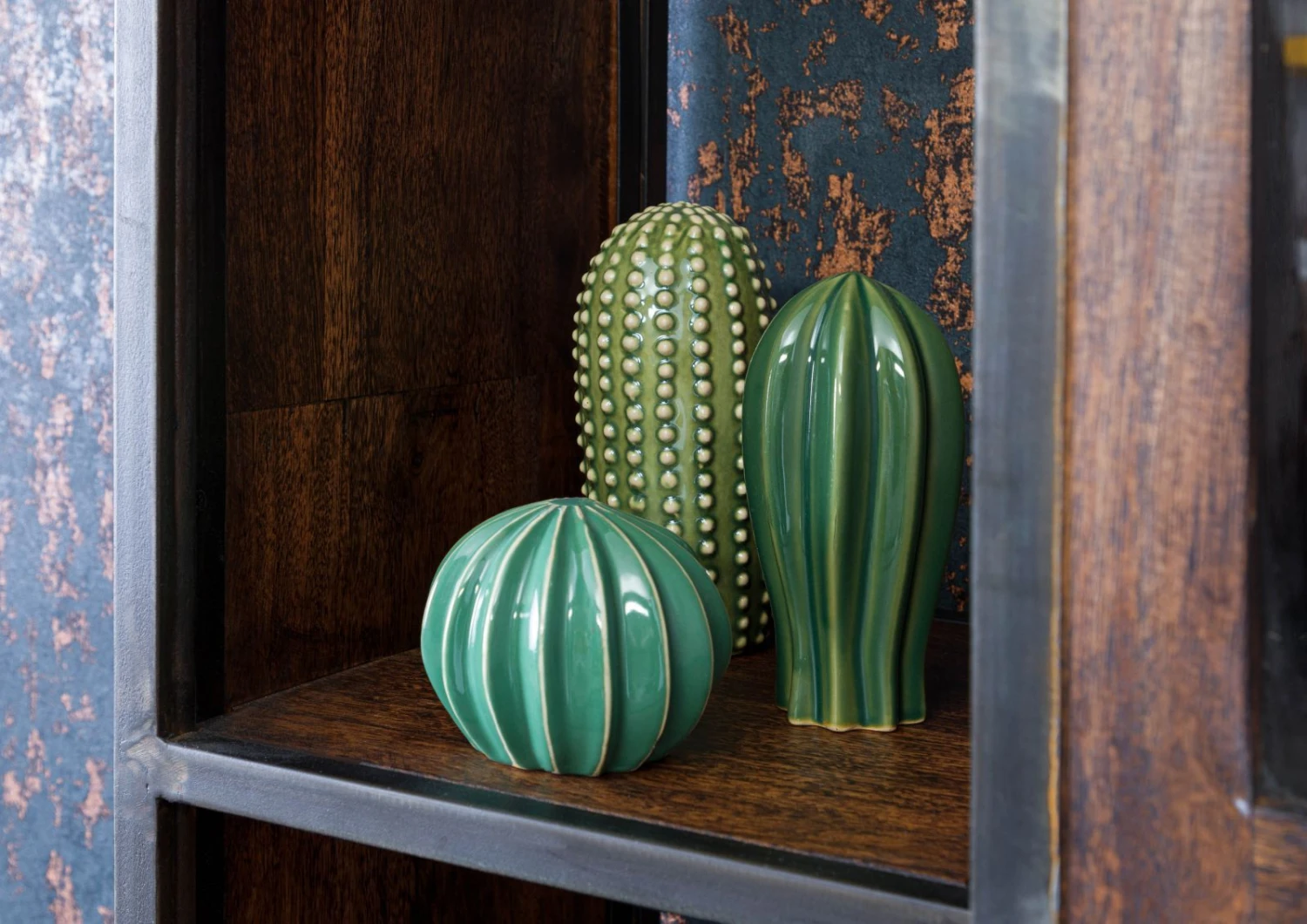 CITY #03 Vetrina In Legno Di Acacia/ Legno Riciclato - Laccato /marrone 90x40x183 8 CITY #03 Vetrina In Legno Di Acacia/ Legno Riciclato - Laccato /marrone 90x40x183 - immagine 6