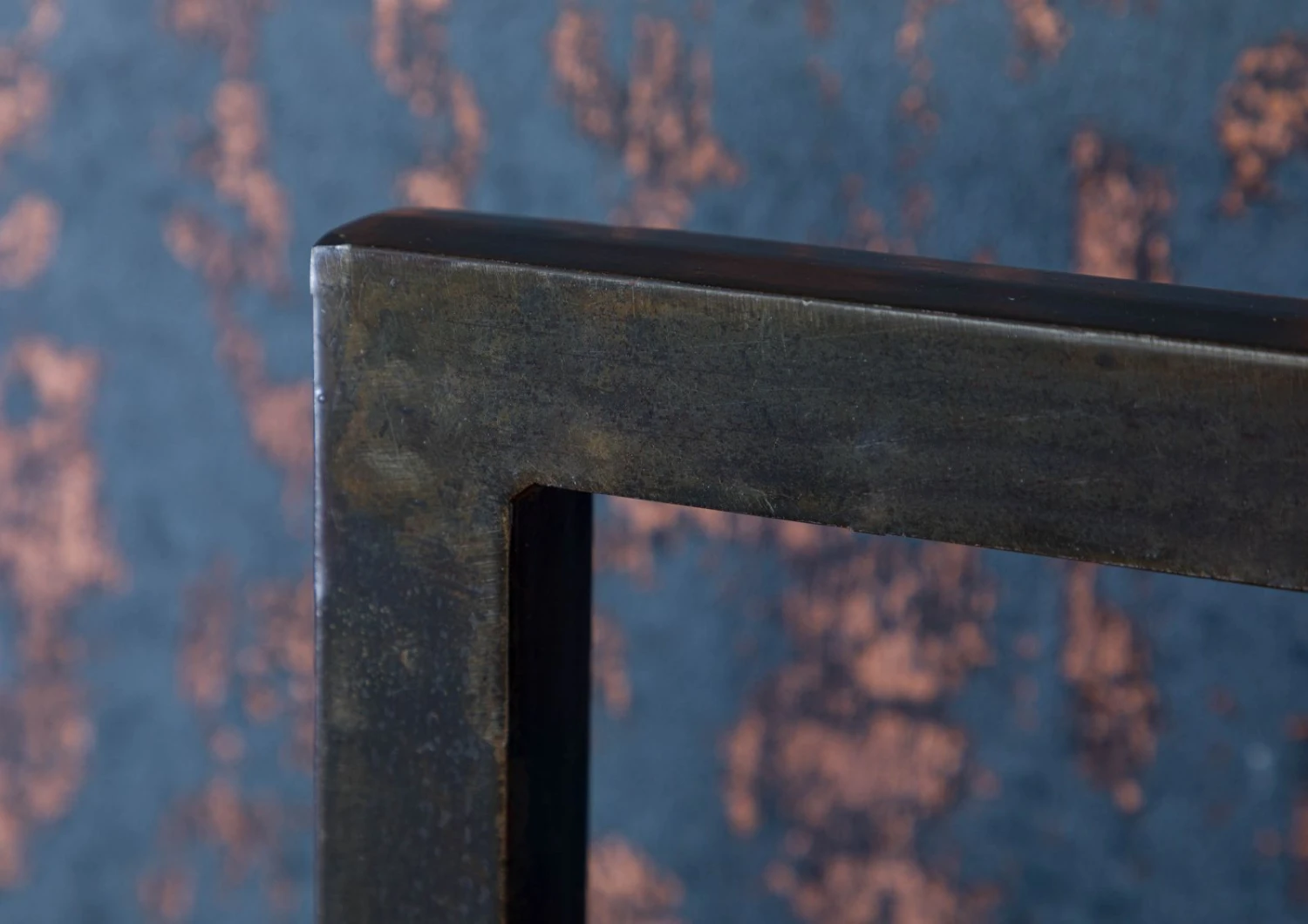 CITY #08 Mensola In Legno Riciclato/ Ferro - Laccato / Marrone 65x25x35 7 CITY #08 Mensola In Legno Riciclato/ Ferro - Laccato / Marrone 65x25x35 - immagine 5