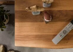 Mobile TV In Legno Di Quercia Selvatica 191x45x50 Quercia Naturale Oliato PURE OAK #109 -Massivmoebel24 38 313 876 0109 7