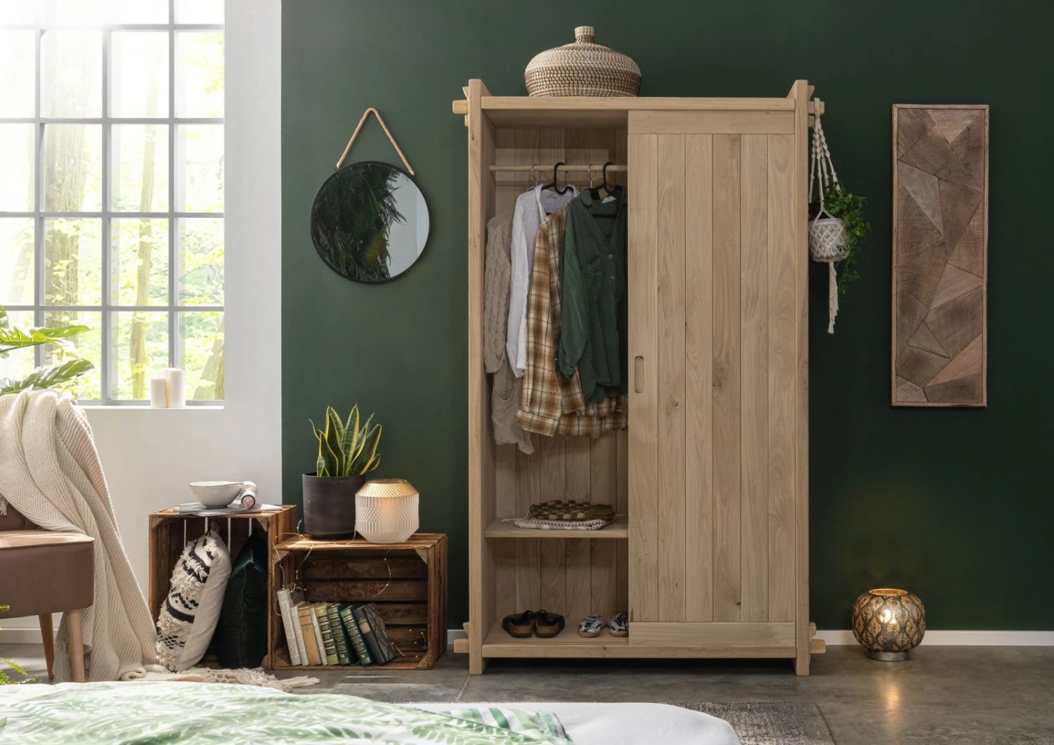 OAK HEART #21 Armadio In Legno Di Quercia - Oliato / Natur 5 OAK HEART #21 Armadio In Legno Di Quercia - Oliato / Natur - immagine 3