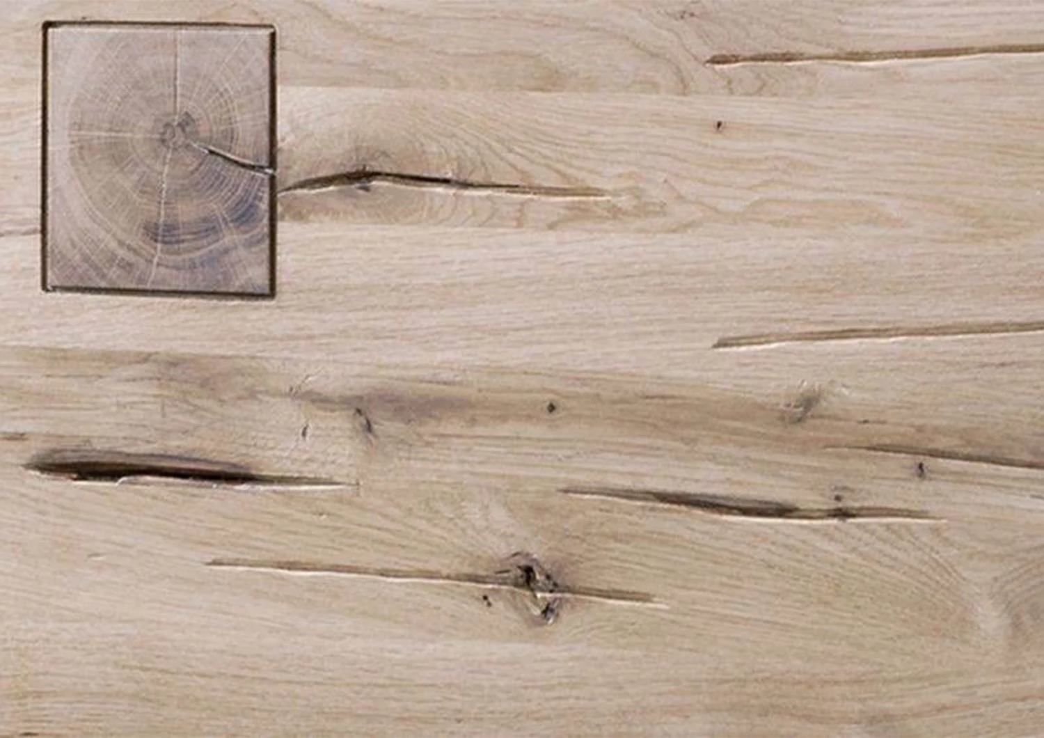 Tavolo Da Pranzo In Legno Di Quercia Selvatica 260x100x76 Bianco Oliato VILLANDERS #222 4 Tavolo Da Pranzo In Legno Di Quercia Selvatica 260x100x76 Bianco Oliato VILLANDERS #222 - immagine 2