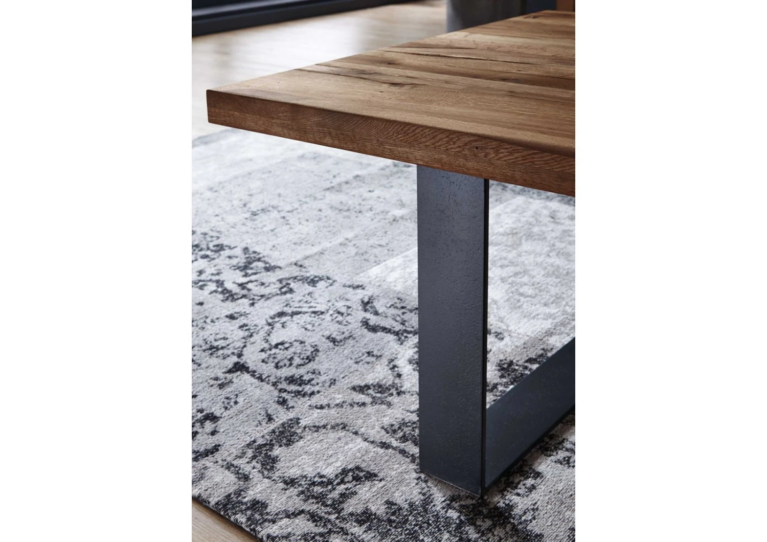 Tavolino Da Salotto In Legno Di Quercia Selvatica/ Cerro 110x70x45 Tabacco Marrone Oliato MONTREUX #316 7 Tavolino Da Salotto In Legno Di Quercia Selvatica/ Cerro 110x70x45 Tabacco Marrone Oliato MONTREUX #316 - immagine 5