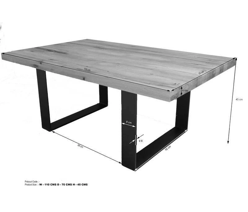 Tavolino Da Salotto In Legno Di Quercia Selvatica/ Cerro 110x70x45 Tabacco Marrone Oliato MONTREUX #316 8 Tavolino Da Salotto In Legno Di Quercia Selvatica/ Cerro 110x70x45 Tabacco Marrone Oliato MONTREUX #316 - immagine 6