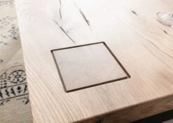 Tavolino Da Salotto In Legno Di Quercia Selvatica 110x70x45 Bianco Oliato VILLANDERS #228 -Massivmoebel24 48 200 200 1028 4