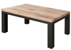 Tavolino Da Salotto In Legno Di Quercia Selvatica 110x70x45 Bianco Oliato VILLANDERS #228 -Massivmoebel24 48 200 200 1028 9