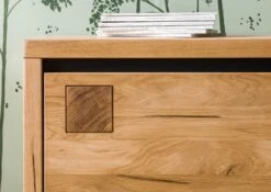 Credenza In Legno Di Quercia Selvatica 210x45x85 Quercia Naturale Oliato VILLANDERS #152 -Massivmoebel24 48 312 200 0052 7