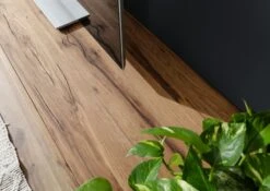 Mobile TV In Legno Di Quercia Selvatica/ Cerro 260x50x60 Quercia Naturale Oliato MONTREUX #041 -Massivmoebel24 48 313 100 0041 5