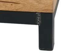 Mobile TV In Legno Di Quercia Selvatica 170x40x56 Quercia Naturale Oliato VILLANDERS #113 -Massivmoebel24 48 313 200 0013 7