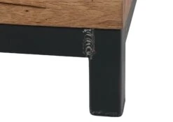 Mobile TV In Legno Di Quercia Selvatica 120x40x56 Tabacco Marrone Oliato VILLANDERS #312 -Massivmoebel24 48 313 200 2012 7