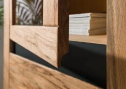 Vetrina In Legno Di Quercia Selvatica/ Cerro 110x42x200 Quercia Naturale Oliato MONTREUX #118 15 Vetrina In Legno Di Quercia Selvatica/ Cerro 110x42x200 Quercia Naturale Oliato MONTREUX #118 -Massivmoebel24 48 320 100 0018 5