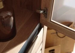 Vetrina In Legno Di Quercia Selvatica/ Cerro 62x42x190 Tabacco Marrone Oliato MONTREUX #321 13 Vetrina In Legno Di Quercia Selvatica/ Cerro 62x42x190 Tabacco Marrone Oliato MONTREUX #321 -Massivmoebel24 48 320 100 2021 4