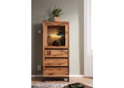 Vetrina In Legno Di Quercia Selvatica 65x40x148 Quercia Naturale Oliato VILLANDERS #103 12 Vetrina In Legno Di Quercia Selvatica 65x40x148 Quercia Naturale Oliato VILLANDERS #103 -Massivmoebel24 48 320 200 0003 3