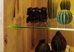 Vetrina In Legno Di Quercia Selvatica 65x40x148 Bianco Oliato VILLANDERS #204 -Massivmoebel24 48 320 200 1004 7