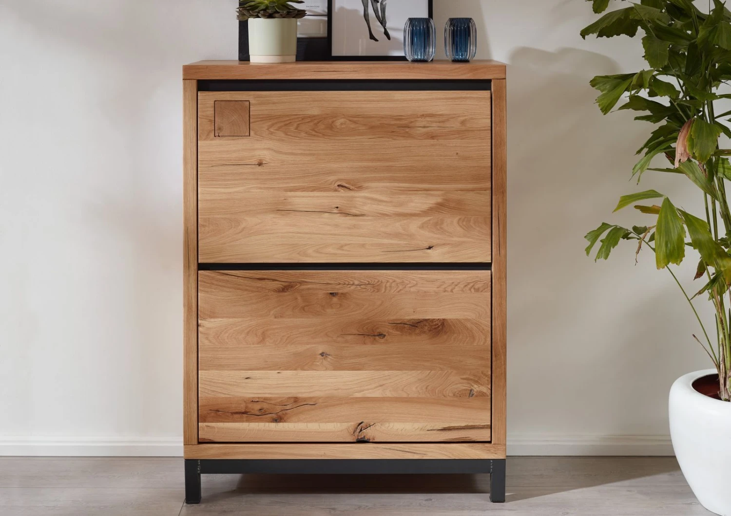 VILLANDERS #135 Comò In Legno Di Quercia Selvatica - Oliato / Natur 90x40x120 5 VILLANDERS #135 Comò In Legno Di Quercia Selvatica - Oliato / Natur 90x40x120 - immagine 3