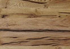 Mensola In Legno Di Quercia Selvatica/ Cerro 202x17x19 Quercia Naturale Oliato MONTREUX #108 -Massivmoebel24 48 350 100 0006 7