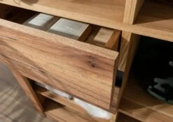 Scaffale In Legno Di Quercia Selvatica/ Cerro 160x36x140 Quercia Naturale Oliato MONTREUX #043 15 Scaffale In Legno Di Quercia Selvatica/ Cerro 160x36x140 Quercia Naturale Oliato MONTREUX #043 -Massivmoebel24 48 350 100 0043 6