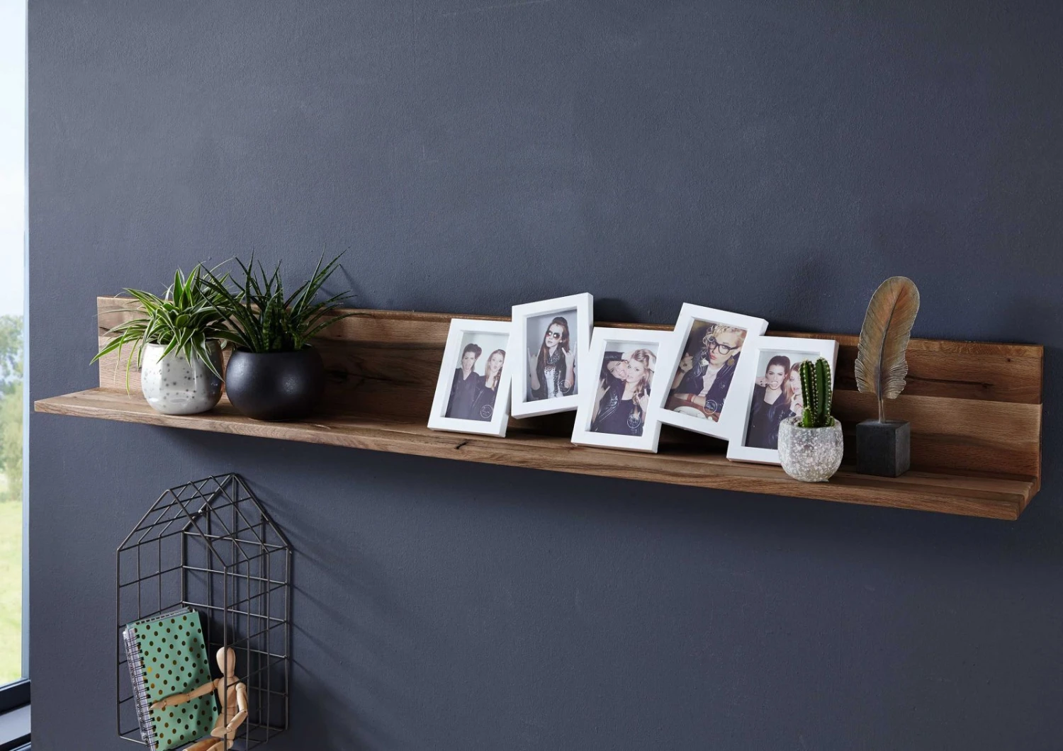 Mensola In Legno Di Quercia Selvatica/ Cerro 165x17x19 Tabacco Marrone Oliato MONTREUX #307 3 Mensola In Legno Di Quercia Selvatica/ Cerro 165x17x19 Tabacco Marrone Oliato MONTREUX #307