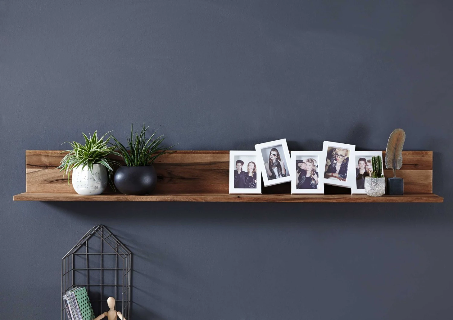 Mensola In Legno Di Quercia Selvatica/ Cerro 165x17x19 Tabacco Marrone Oliato MONTREUX #307 5 Mensola In Legno Di Quercia Selvatica/ Cerro 165x17x19 Tabacco Marrone Oliato MONTREUX #307 - immagine 3